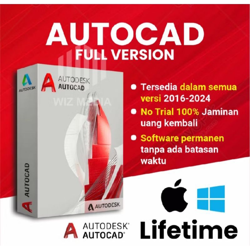AutoCAD 2024 Full Version - Lisensi Resmi & Jasa Install Aktivasi