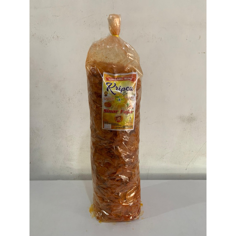 

[1,5 kg] 1 Ball Keripik Kaca Pedas