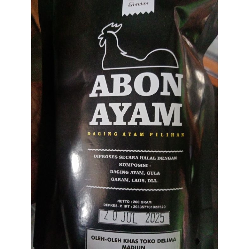 

Abon ayam