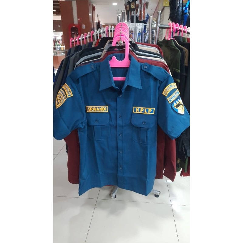 Baju Seragam Cowok KPLP Coast Guard Tangan Pendek