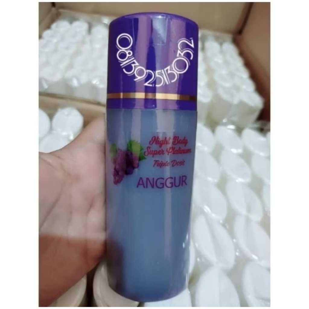 HB UNGU STIKER ANGGUR HB TRIPLE DOSIS LOTION SKINGLOW