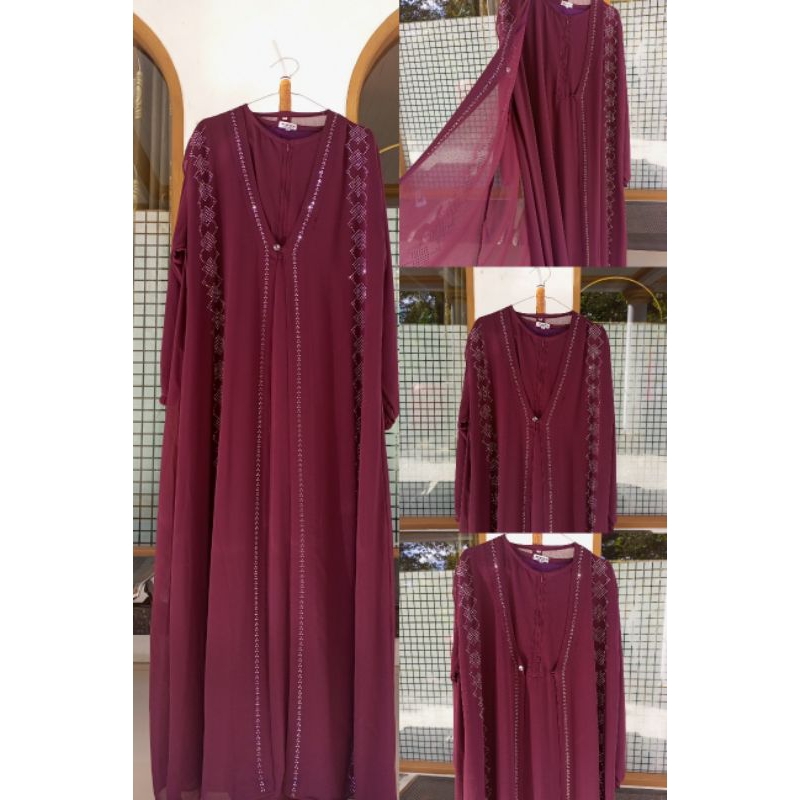 GAMIS OUTER CERUTY PAYET BURGUNDY LD 120