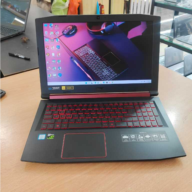 Laptop Gaming Acer Nitro AN515-52 / Core I7 Gen 8 / VGA Nvidia GTX 1050TI