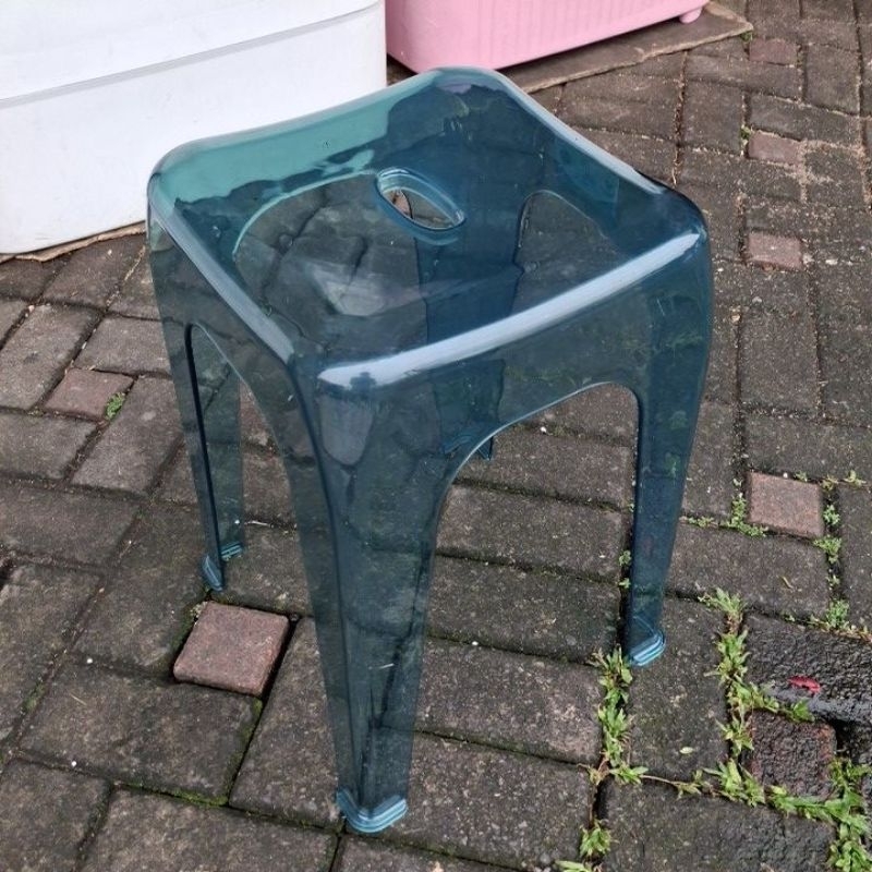 [INSTAN] OLYMPLAST CRYSTAL STOOL/ KURSI BASO KRISTAL BENING / KURSI BASO CAFE / KURSI BASO OLYMPLAST