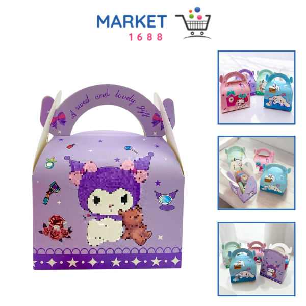 

Market1688 Goodie Bag Motif Kartun Paper Bag Snack Karakter Kotak Souvenir Kado Ulang Tahun Hampers Mini Lucu Tas Snack Candy Anak-Anak