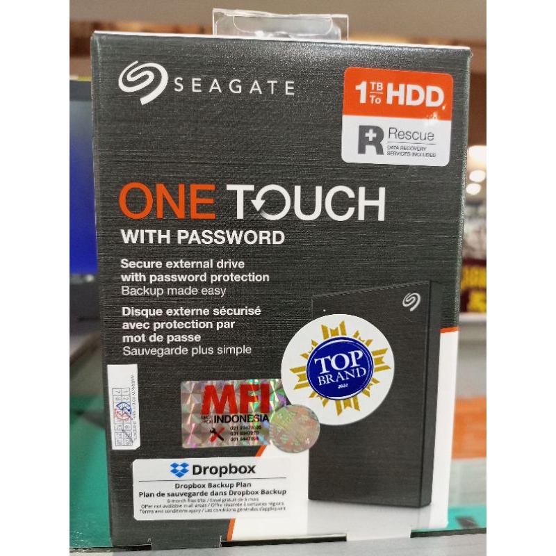 HARDISK EXTERNAL SEAGATE ONE TOUCH 1TB