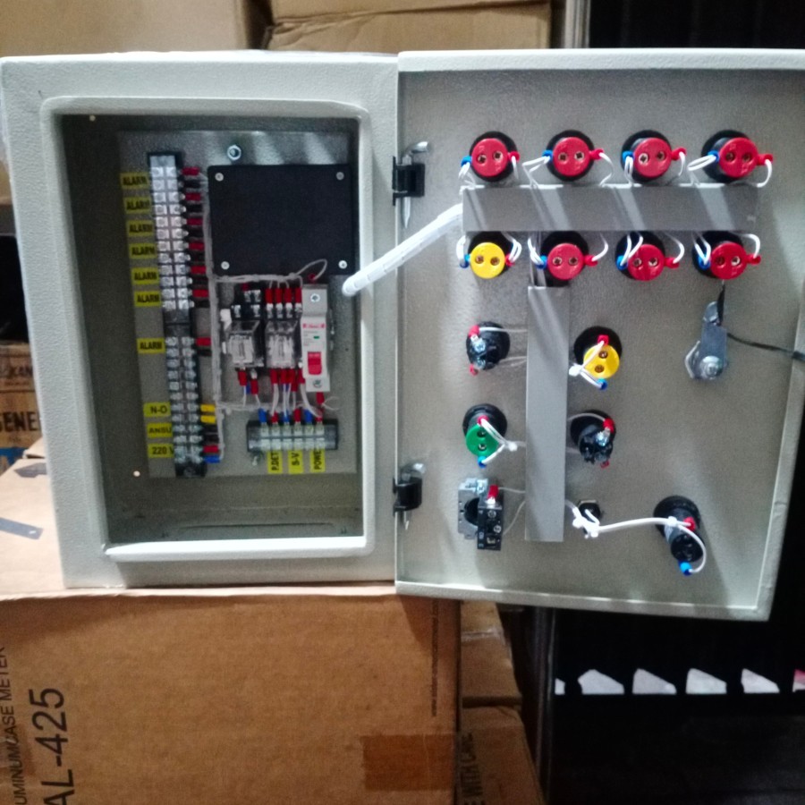 panel alarm gas 7 zone