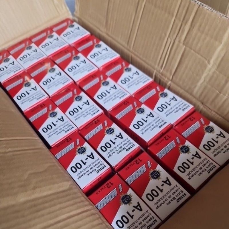 

Refill Cutter Kecil Kenko A100 Isi Mata Cutter Kecil 1 Lusin Isi 12 Tube