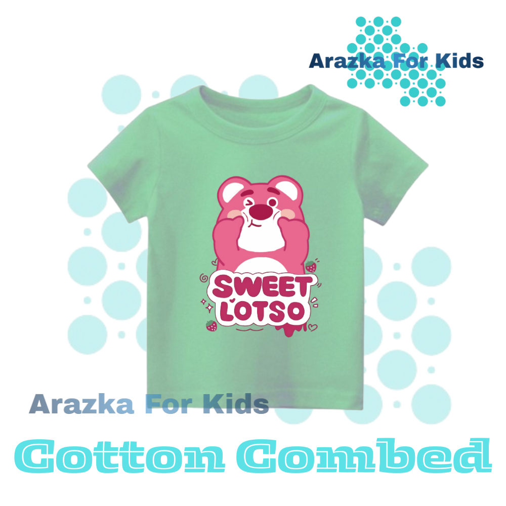 LOTSO KAOS ANAK PEREMPUAN || BAJU COUPLE ANAK KEMBAR LOTSO (COD)