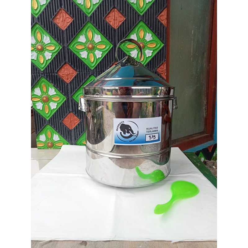 DANDANG NASI KERUCUT 3KG BONUS CINTUNG
