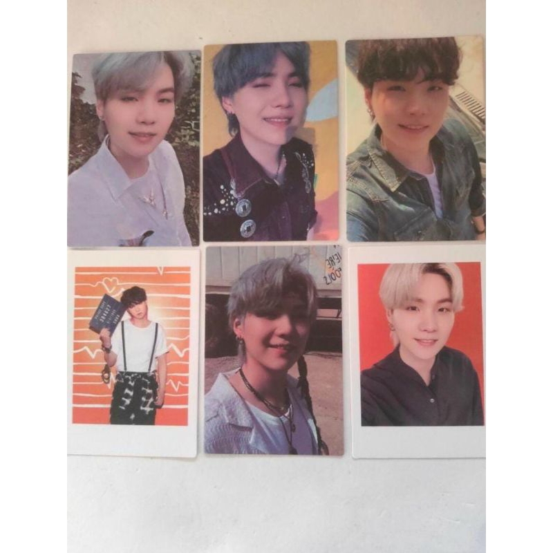 Photocard Suga BTS - Official (BUTTER)