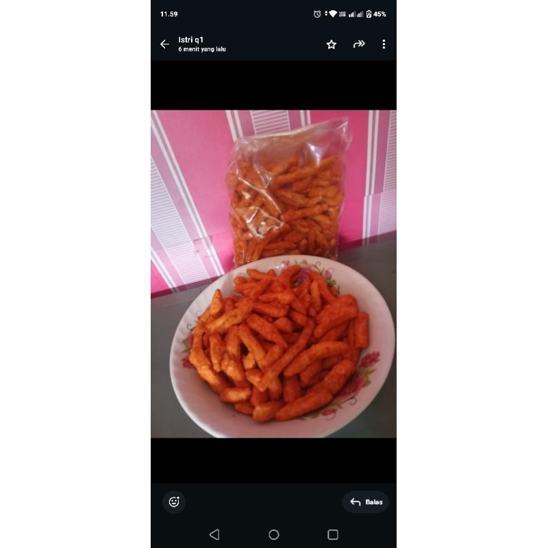 

basreng pedas matang