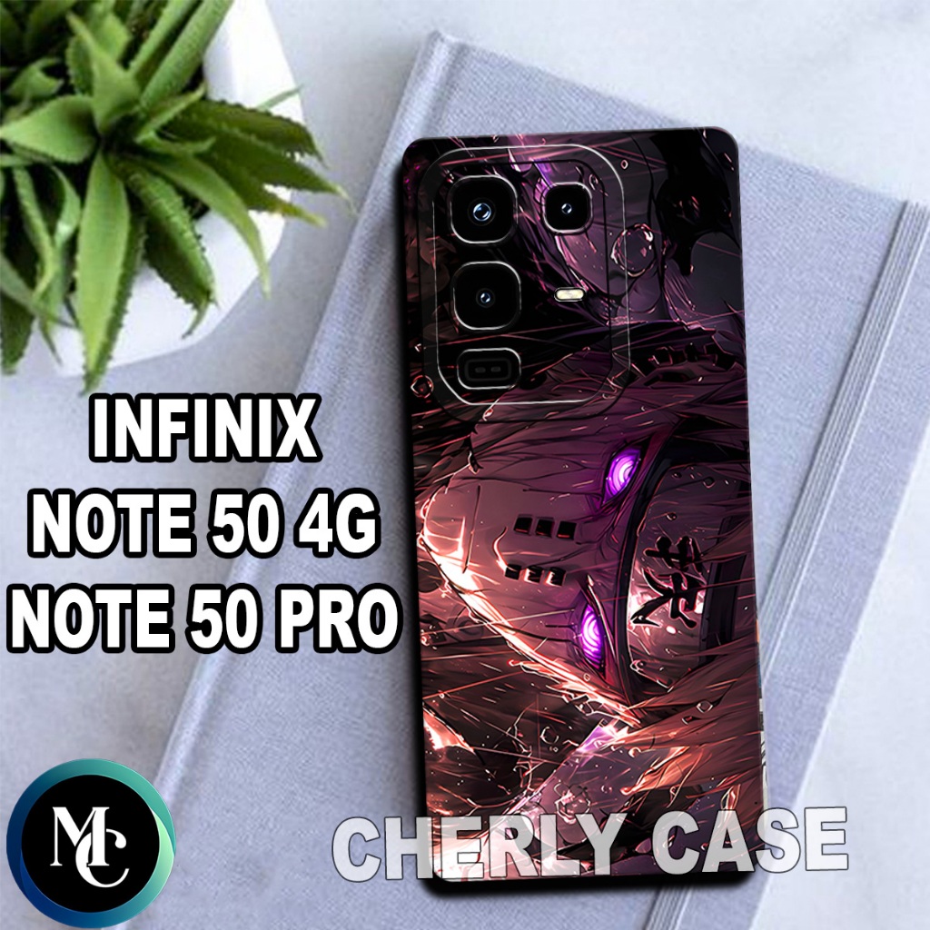 case karet untuk INFINIX NOTE 50 4G/CC10/Motif ANIME/case/Casing INFINIX NOTE 50 PRO/softcase
