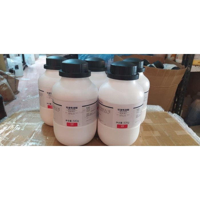 Starch Soluble - Analysis Reagent (AR) INDIKATOR AMILUM 10GR