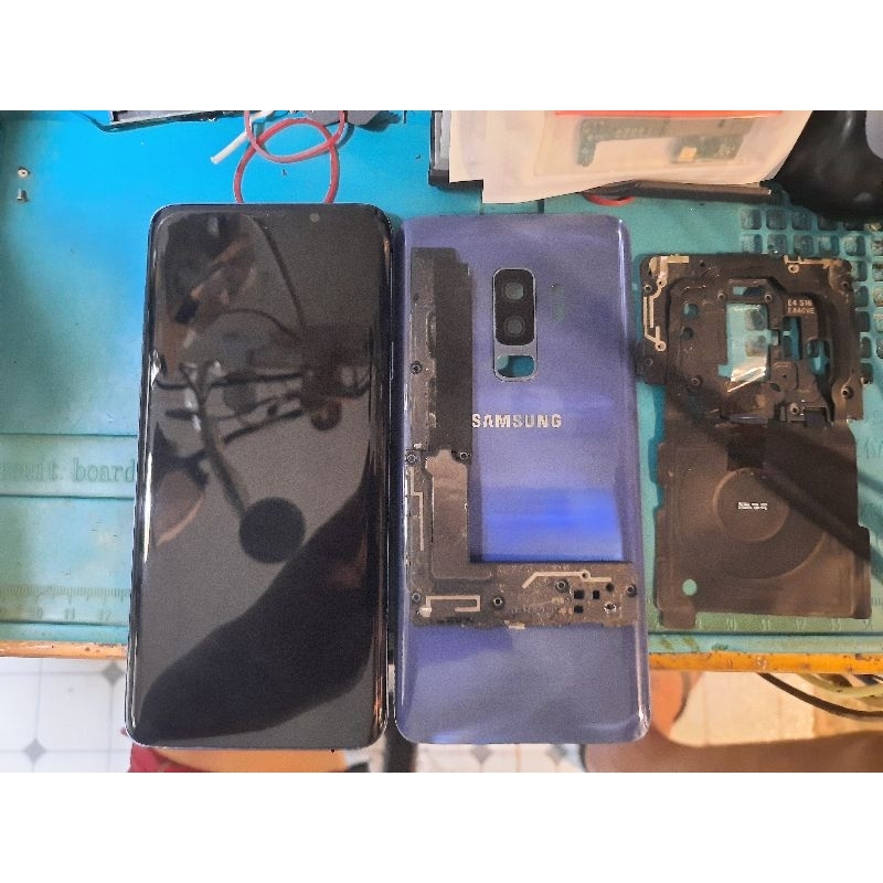 LCD Fullset SM-G965F Samsung S9+ S9 Plus Copotan Cabutan Minus..