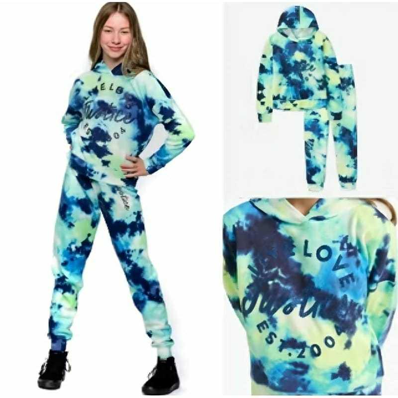 Sweater Hoodie Just**e anak perempuan Sisa Eksport