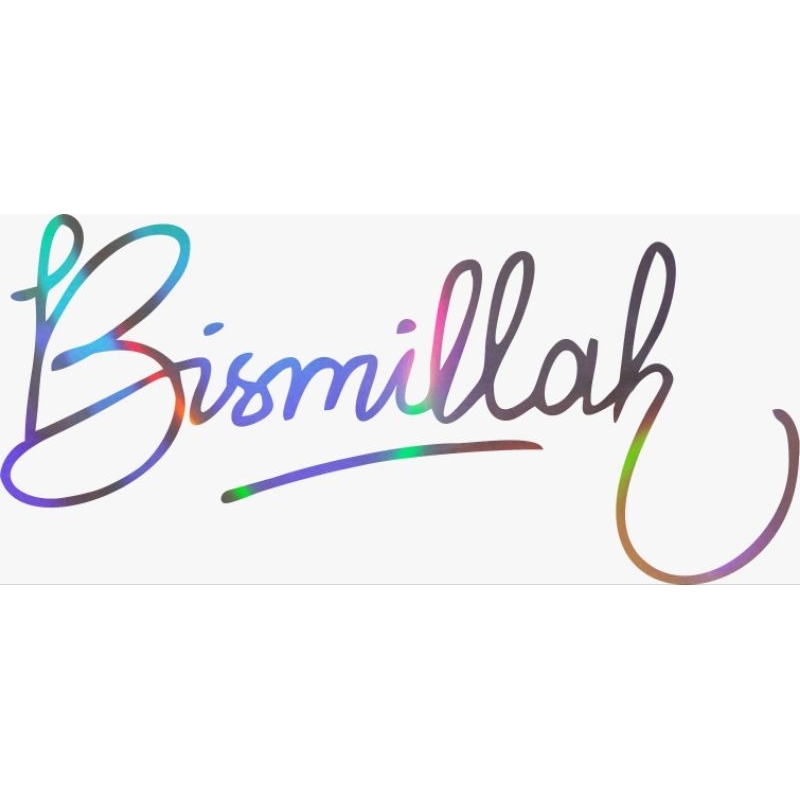 

Stiker Cutting Bismillah