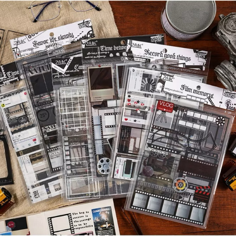 

Creative Film Stickers Set