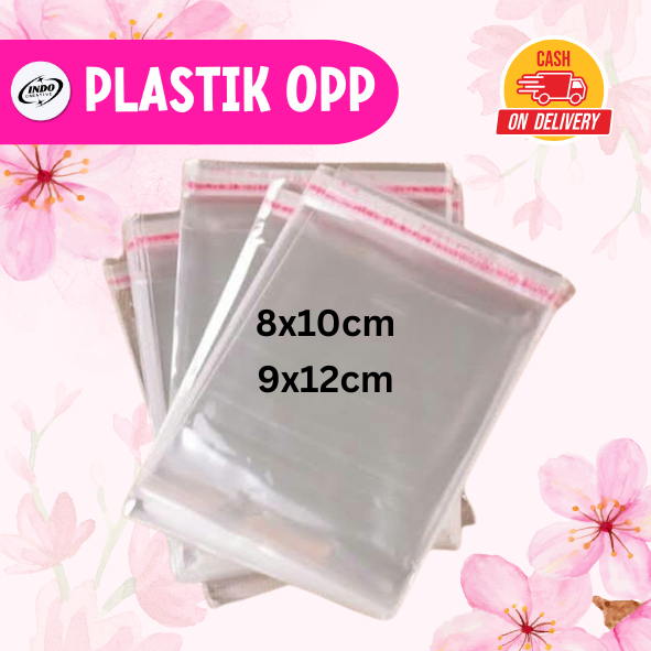 [COD] PLASTIK OPP 8x10cm / 9x12cm - Bungkus Kartu Ucapan - Plastik Bungkus Kartu Ucapan Tasyakuran