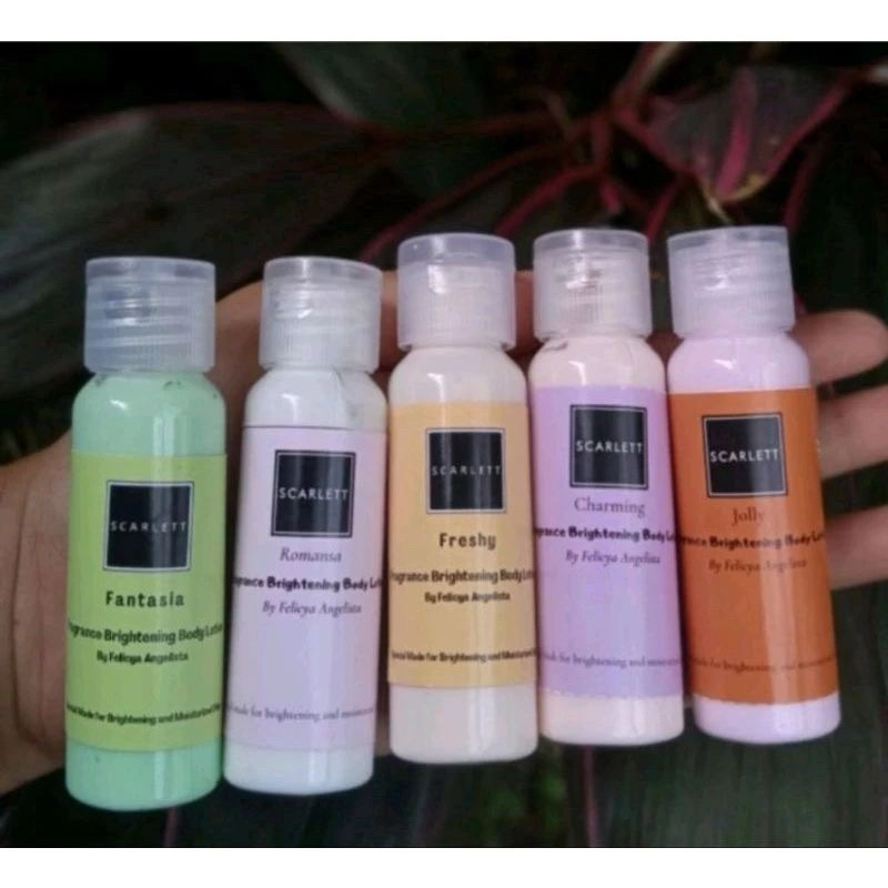 ❤️SCARLETT MINI❤️ SCARLETT Whitening Body Lotion Handbody 30ml | 60ml | 100ml