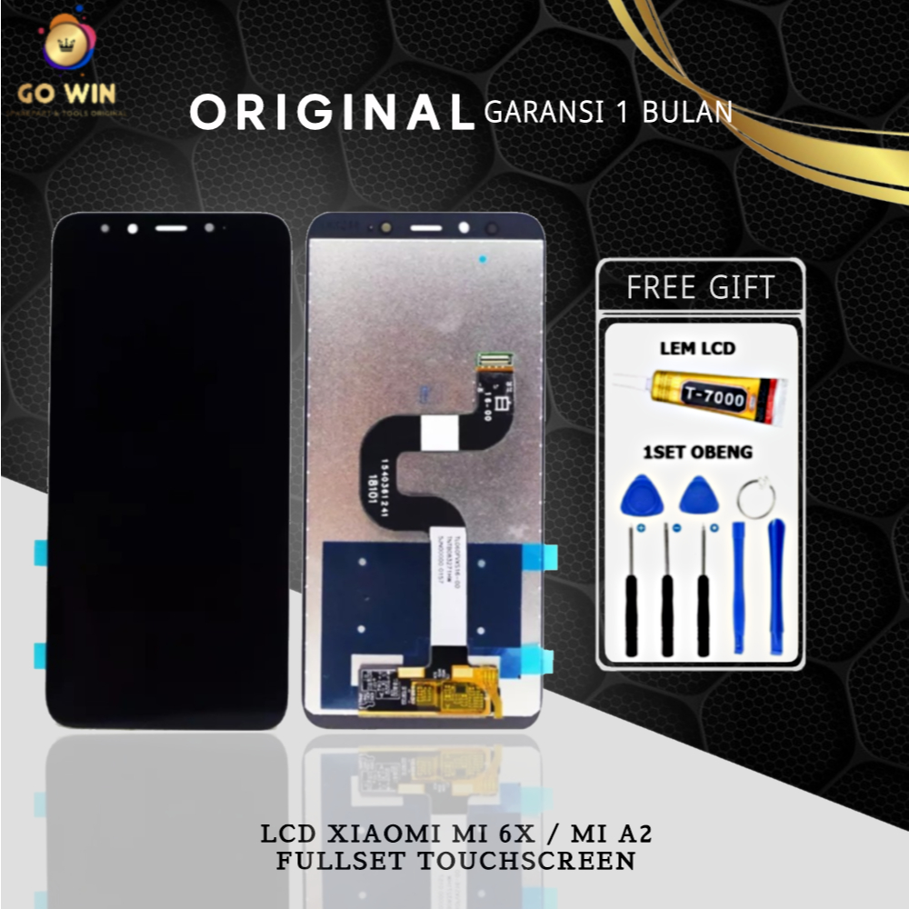 ORIGINAL LCD XIAOMI MI A2 / MIA2 / MI6X / MI 6X FULLSET TOUCHSCREEN
