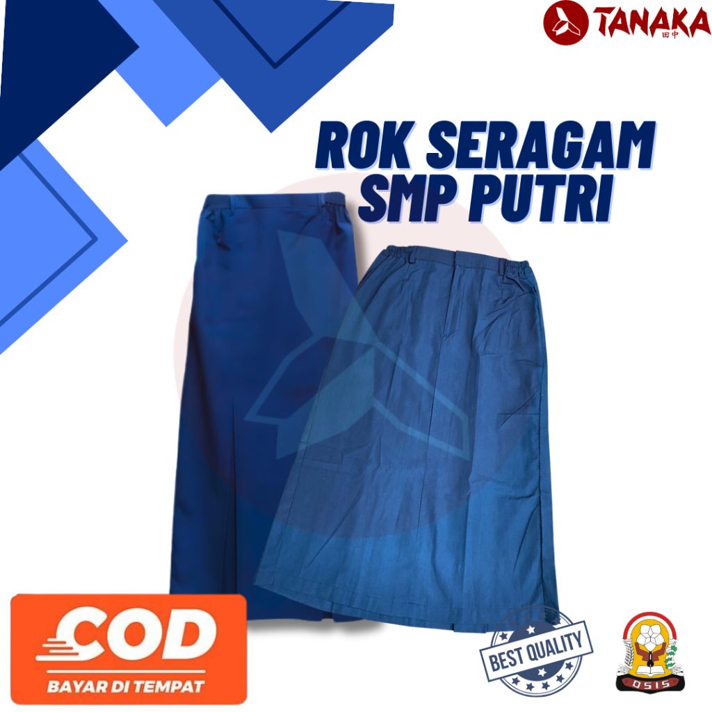 ROK SERAGAM SMP PANJANG BAHAN PREMIUM/ROK SERAGAM SMP PANJANG
