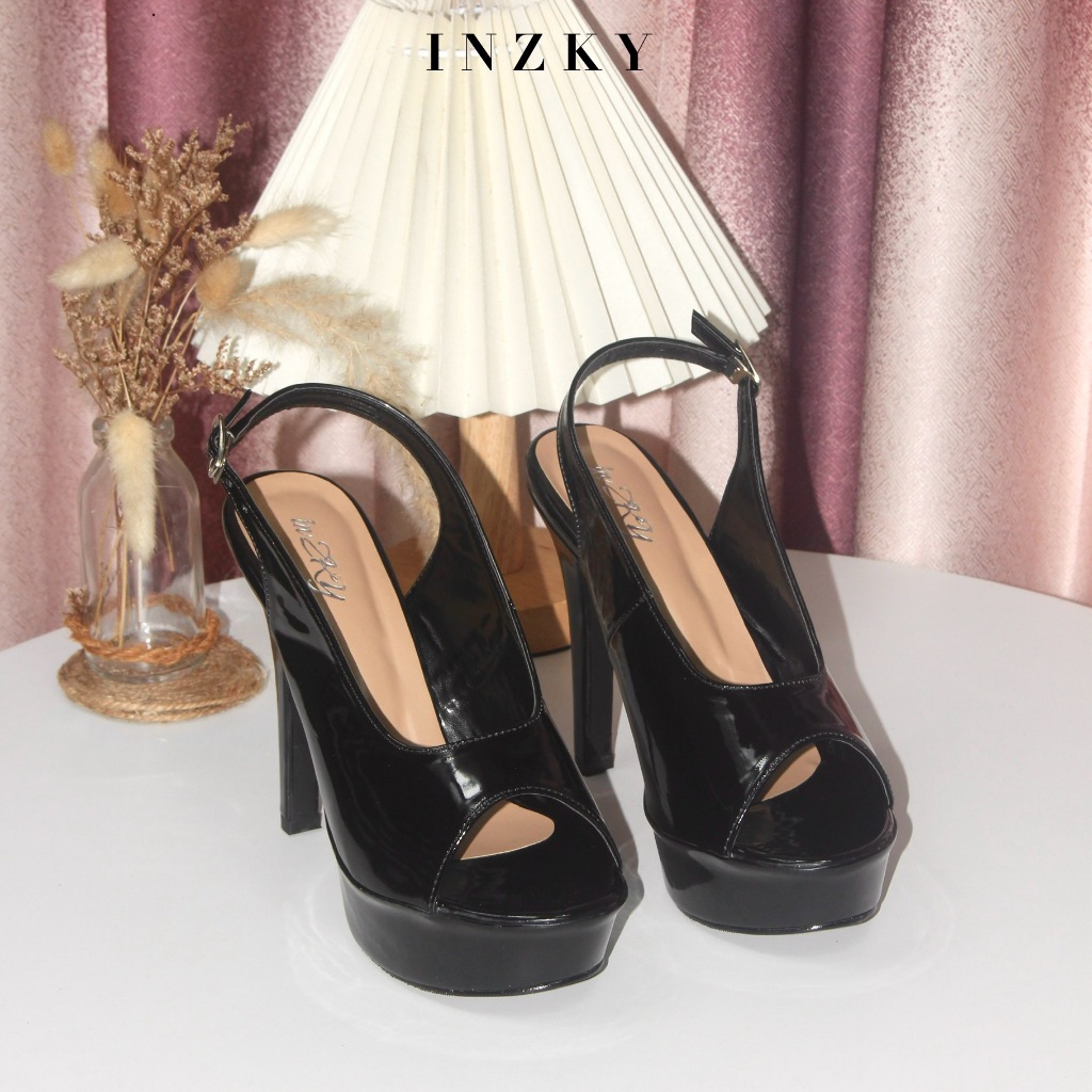 inZKY - Arlen High Heels Semi Pantofel 12CM