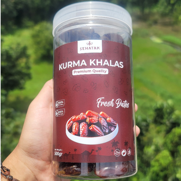 

kurma Khalas Saudi Premium 500 gr