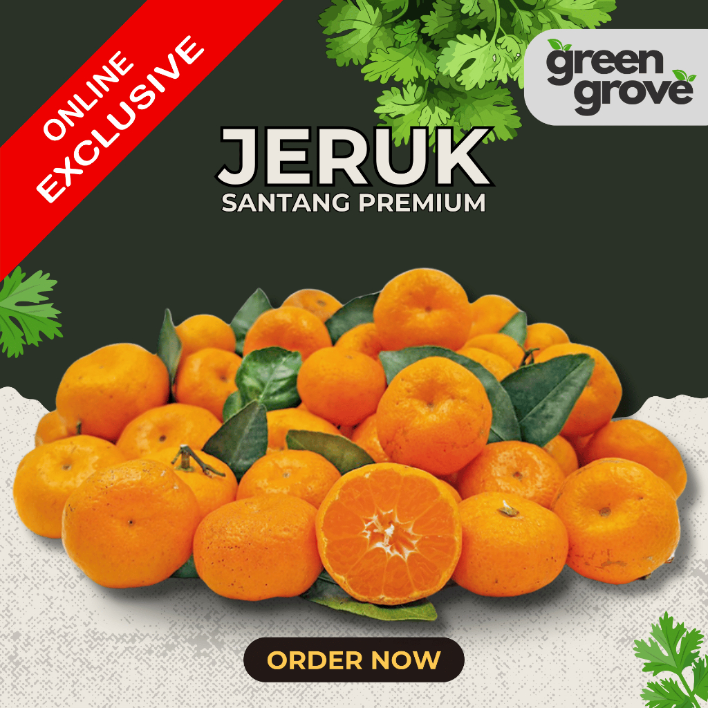 

Jeruk Santang Madu Manis 500gr | Jeruk Santang Daun Super Fresh