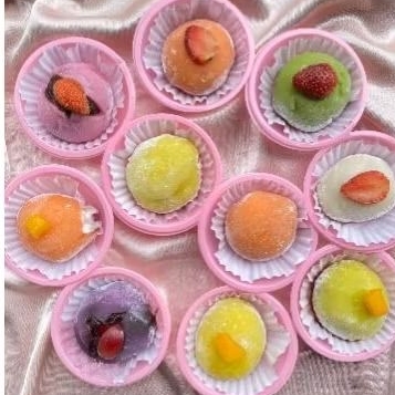 

varian mochi buah