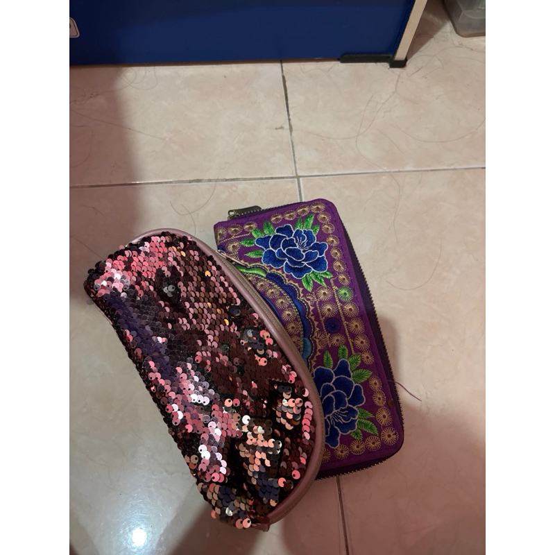 

kotak pensil & dompet (dapet 2) preloved