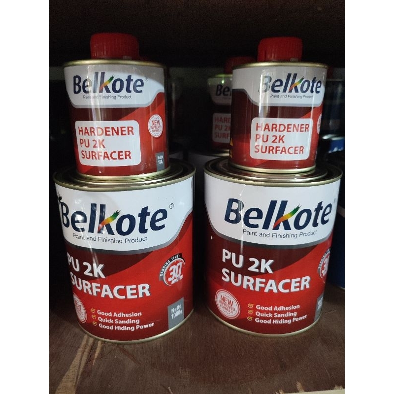 BELKOTE Epoxy Primer/ PU Epoxy Belkote/ PU 2K Surfacer Belkote + Hardener