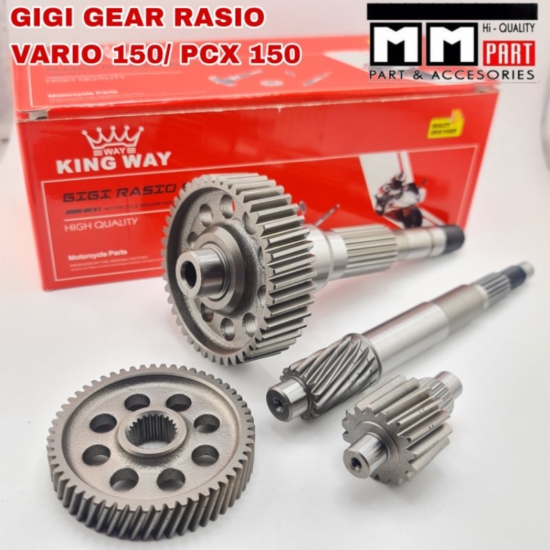 GIGI GEAR RASIO VARIO 150/ PCX 150 - GER GIGI RASIO GARDAN SET VARIO 150 PCX 150 CBU