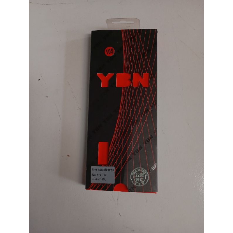 Rantai sepeda 10 speed YBN warna gold