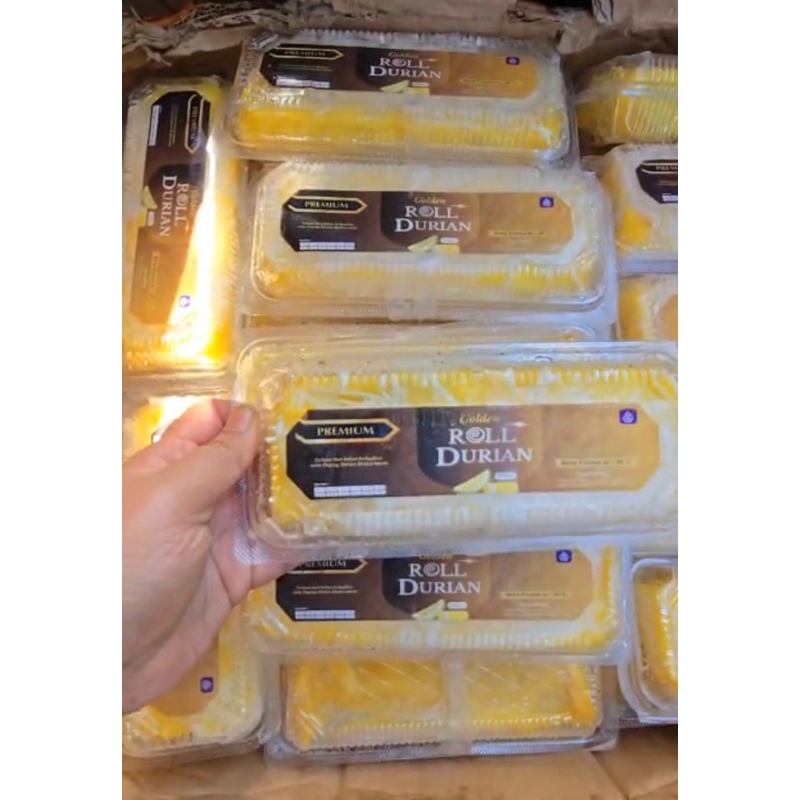 

Pancake Roll Durian Premium size besar