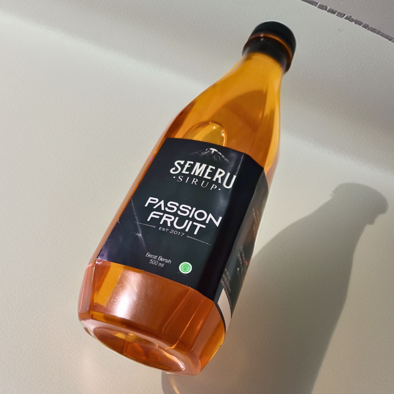 

Semeru Sirup - Syrup Passion Fruit 500ml - Sirup Minuman Rasa Passion Fruit