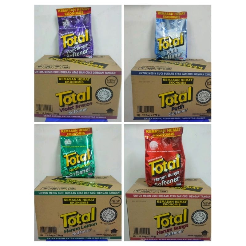 Total softener deterjen bubuk 770gr