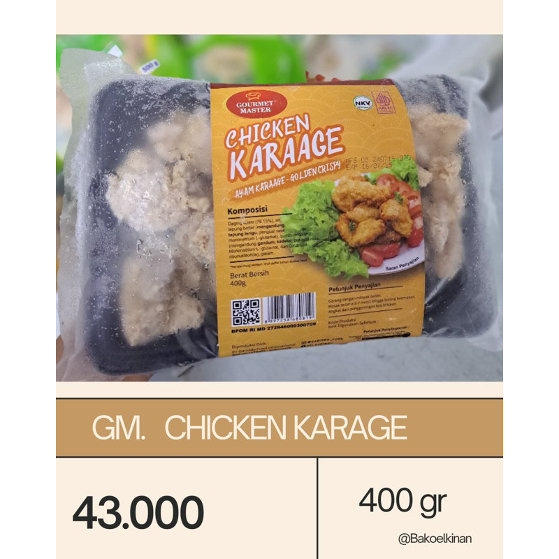 

Chicken Karage GM