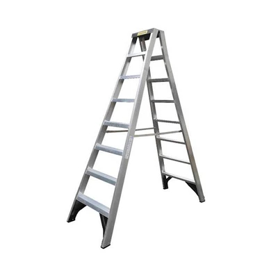Krisbow Tangga Lipat Aluminium 2.3 Meter / Double Aluminium Ladder