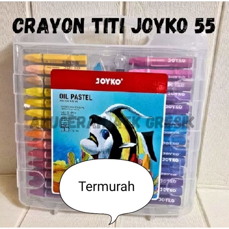 

KRAYON JOYCO 55 WARNA