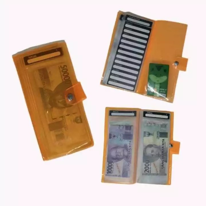 

WALLET ORGANIZER FANCY/ DOMPET DISIPLIN WARNA/ DOMPERT DISIPLIN TRANSPARANT / DOMPET LUCU