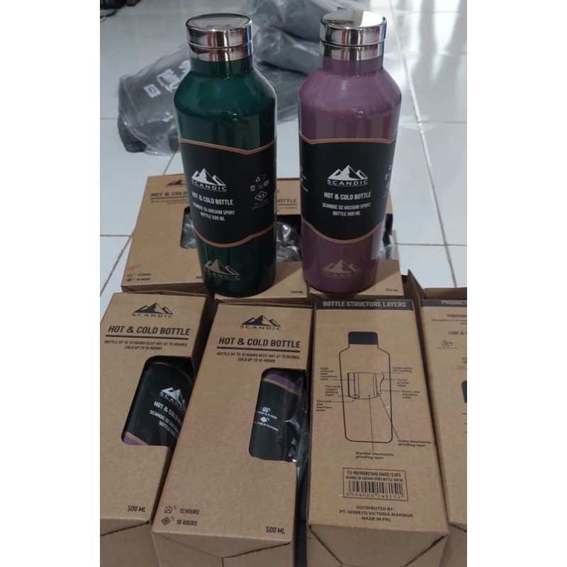 Scandic Bottle 500ml Scandic x Alfamidi Botol Scandic Hot and Cold