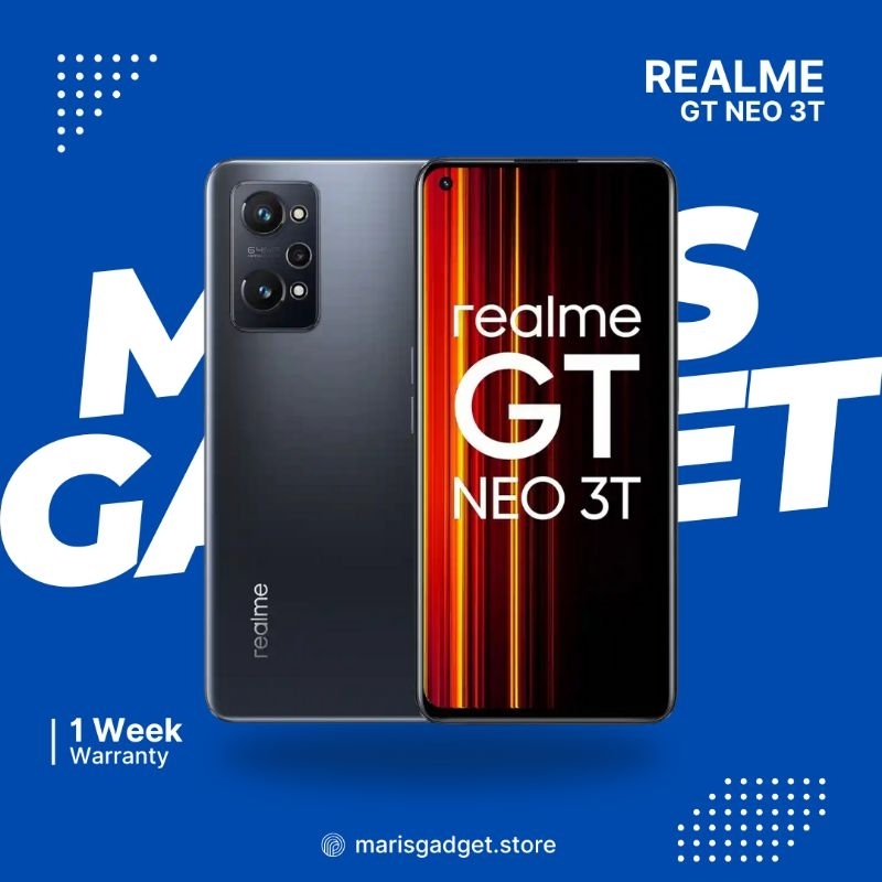 REALME GT NEO 3T SECOND NOMINUS FULLSET ORI 100% BERGARANSI