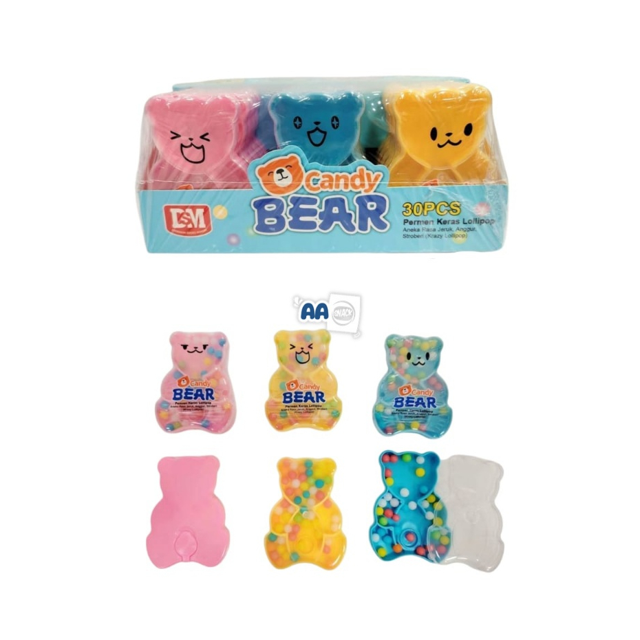 

DSM CANDY BEAR BOX BIRU ISI 30