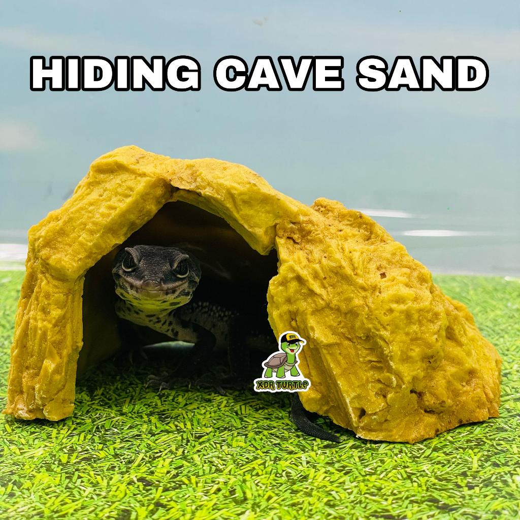 HIDING CAVE FULL RESIN GECKO TARANTULA BABY BEARDED DRAGON CROCODILE SKINK HAMSTER