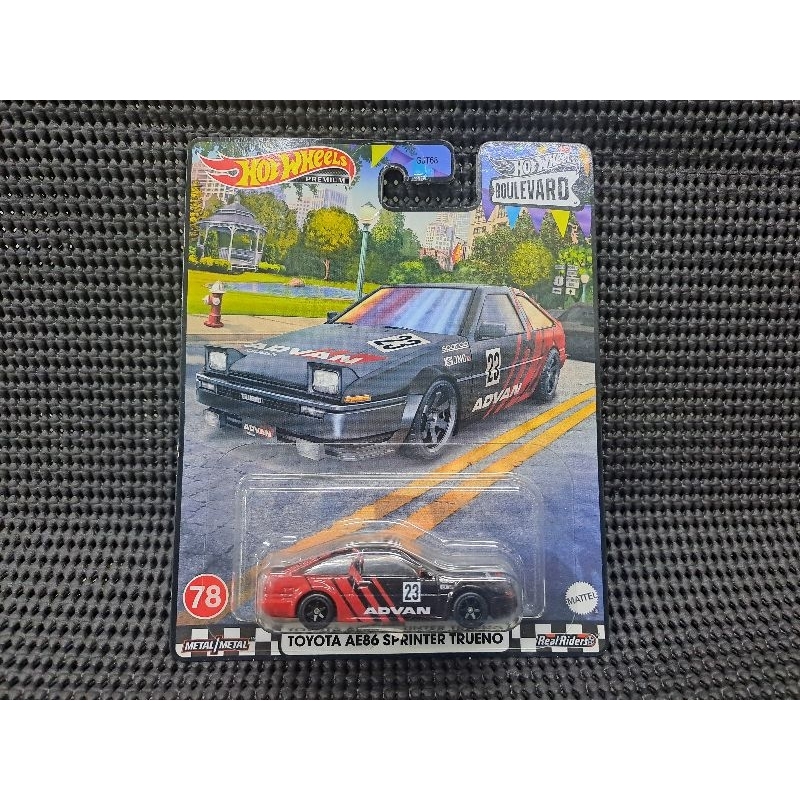 Hotwheels Toyota AE86 Sprinter Trueno