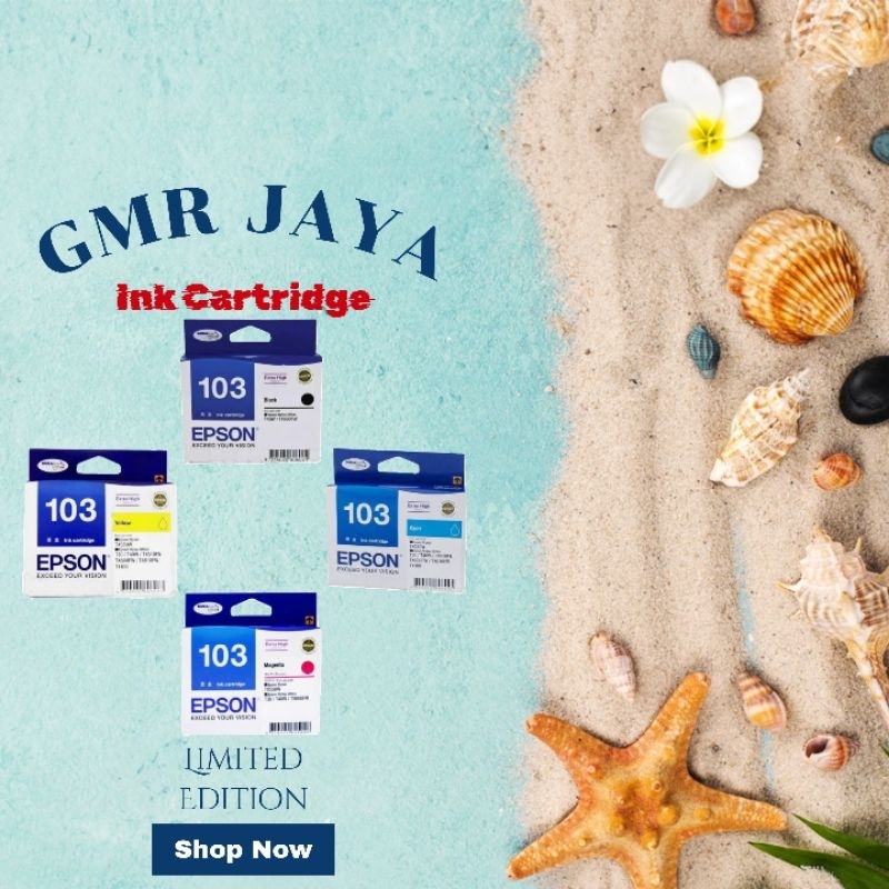 Tinta epson 103 original / Tinta printer epson t40w tx600fw tx550w t30