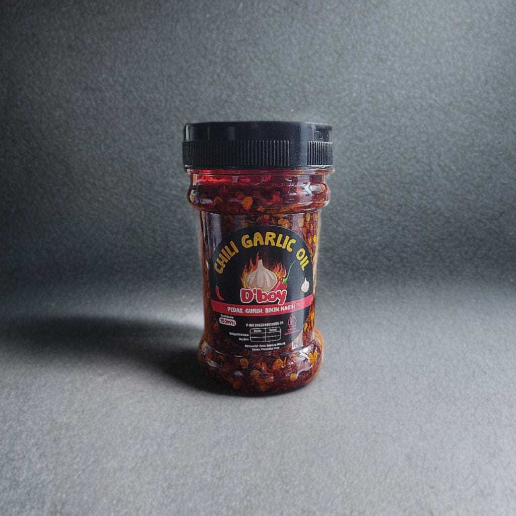 

Chili Garlic Oil Hot Pedas / Full Cabe 150gr