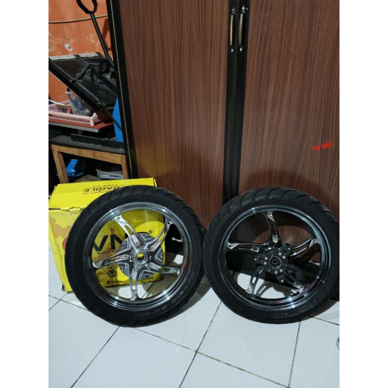 vnd newspeed aerox titanium set ban