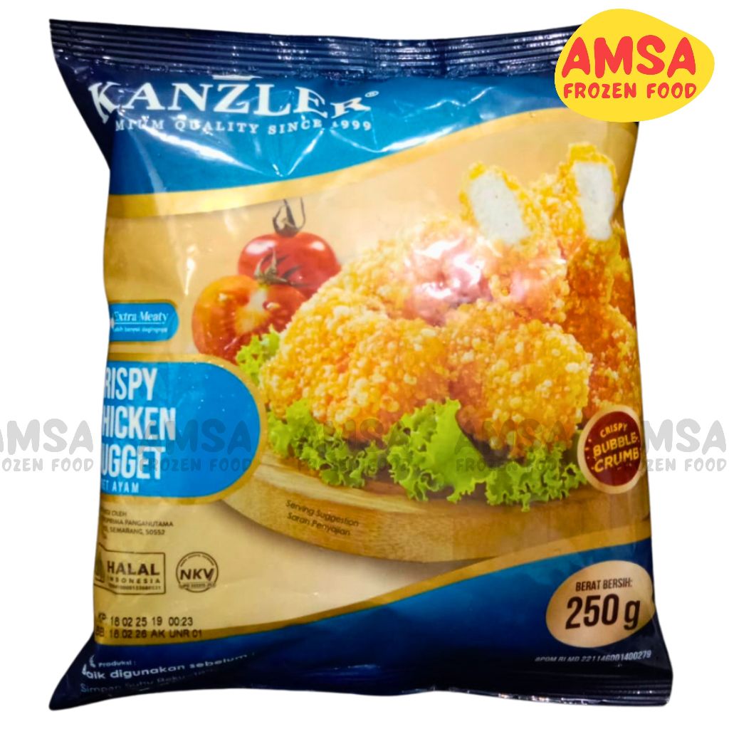 

Kanzler Crispy Chicken Nugget 250g / Nuget Bubble